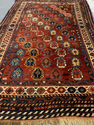 Khamseh small antique rug (132 x 80cm)