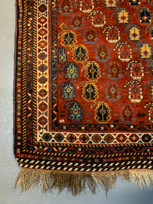 Khamseh small antique rug (132 x 80cm)