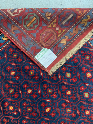 South Caucasian vintage Kazak long rug (247 x 158cm)