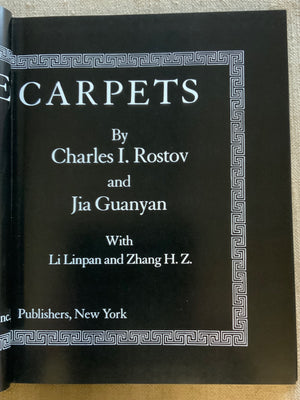 Rostov & Guanyan. : Chinese Carpets