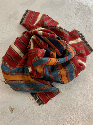 Mazandaran striped fine flatweave (280 x 148cm)