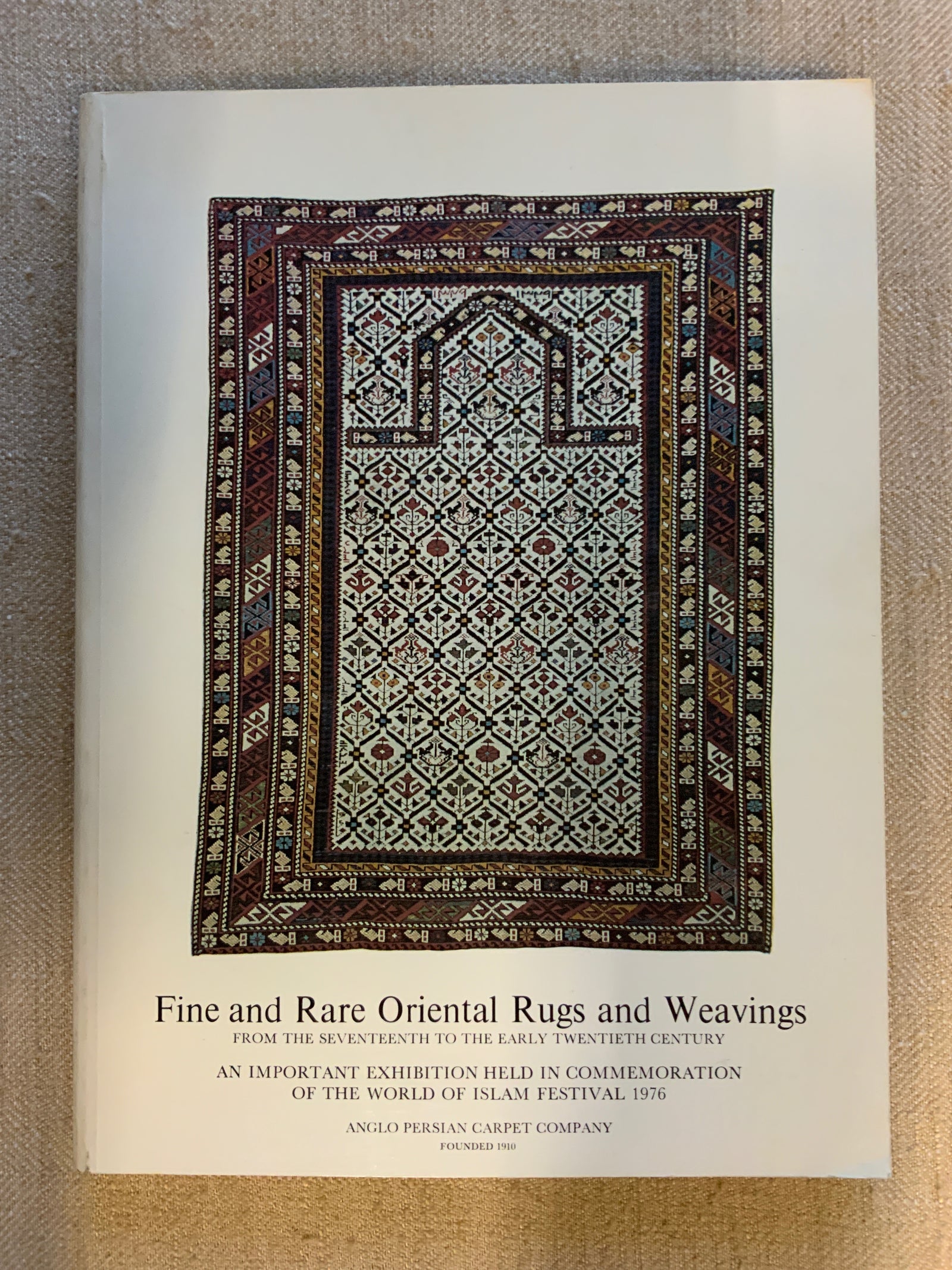 Fine and Rare Oriental Rugs and Weavings.