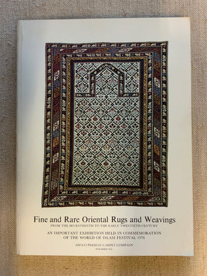 Fine and Rare Oriental Rugs and Weavings.