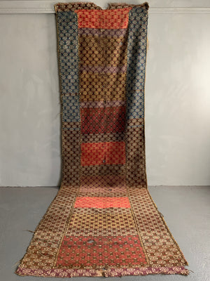Anataloian Kurdish antique long carpet  *AF (416 x 120cm)