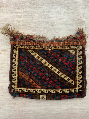 Louristan double sided antique bag (26 x 21cm)