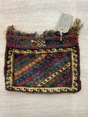 Louristan double sided antique bag (26 x 21cm)