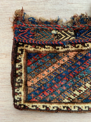 Louristan double sided antique bag (26 x 21cm)