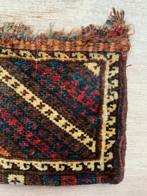 Louristan double sided antique bag (26 x 21cm)