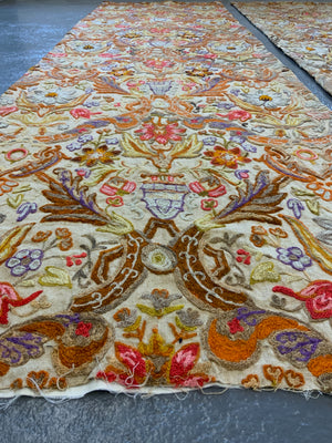 Kashmir chain stitch curtains (245 x 71cm)