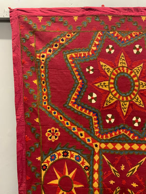 Uzbekistan Pskent suzani (202 x 229cm)