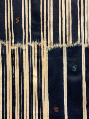 Ivory Coast Baoulé ikat (235 x 166cm)
