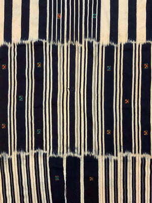 Ivory Coast Baoulé ikat (235 x 166cm)
