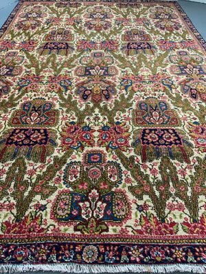 Tabriz vintage carpet (274 x 183cm)