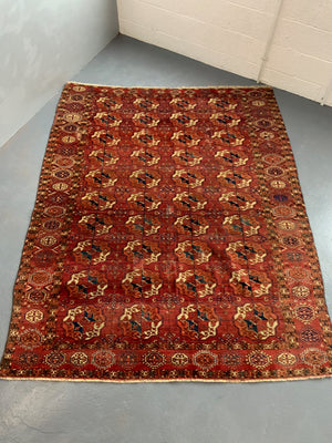 Turkmenistan antique Tekke carpet (240 x 193cm)