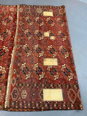 Turkmenistan antique Tekke carpet (240 x 193cm)