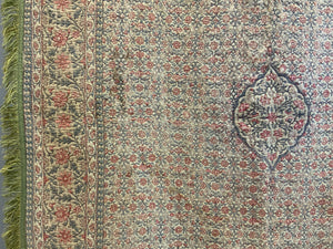 Indian Coromandel palampore quilt (177 x 89cm)