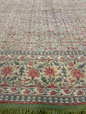 Indian Coromandel palampore quilt (177 x 89cm)