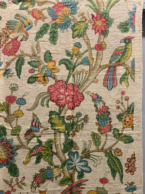 Vintage unused upholstery linen (242 x 126cm)