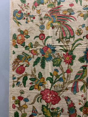 Vintage unused upholstery linen (242 x 126cm)