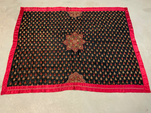 Gujarat antique Jain / Kutch Muslim embroidery (210 x 154cm)
