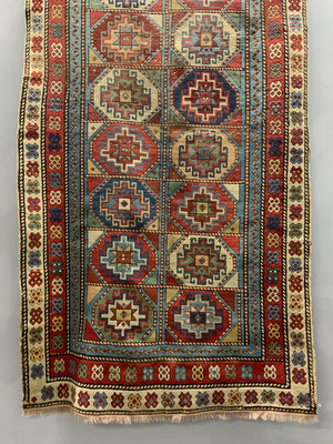 Caucasian Shirvan antique rug (210 x 105cm)