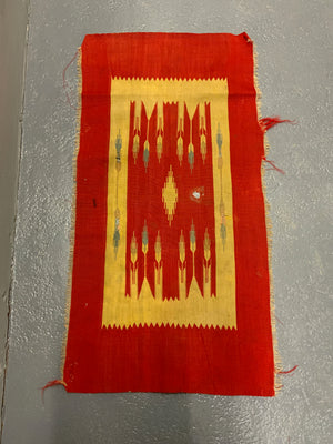 Antique Syrian fine wool & silk  tapestry (82 x 42cm)