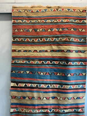 Caucasian antique palas kilim (256 x 128cm) *AF