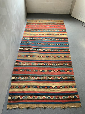 Caucasian antique palas kilim (256 x 128cm) *AF