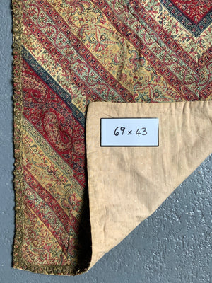 Kashmir composite antique twills (69 x 43cm)