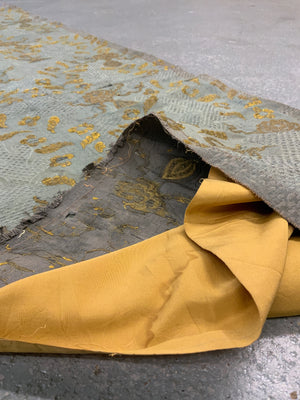 Continental antique silk brocade (192 x 51cm) *AF