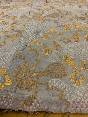 Continental antique silk brocade (192 x 51cm) *AF