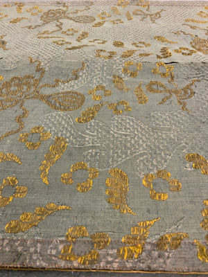 Continental antique silk brocade (192 x 51cm) *AF