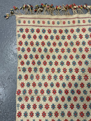 Anatolian antique Marash cotton Roumal (88 x 84cm)