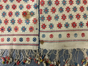 Anatolian antique Marash cotton Roumal (88 x 84cm)
