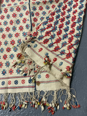 Anatolian antique Marash cotton Roumal (88 x 84cm)