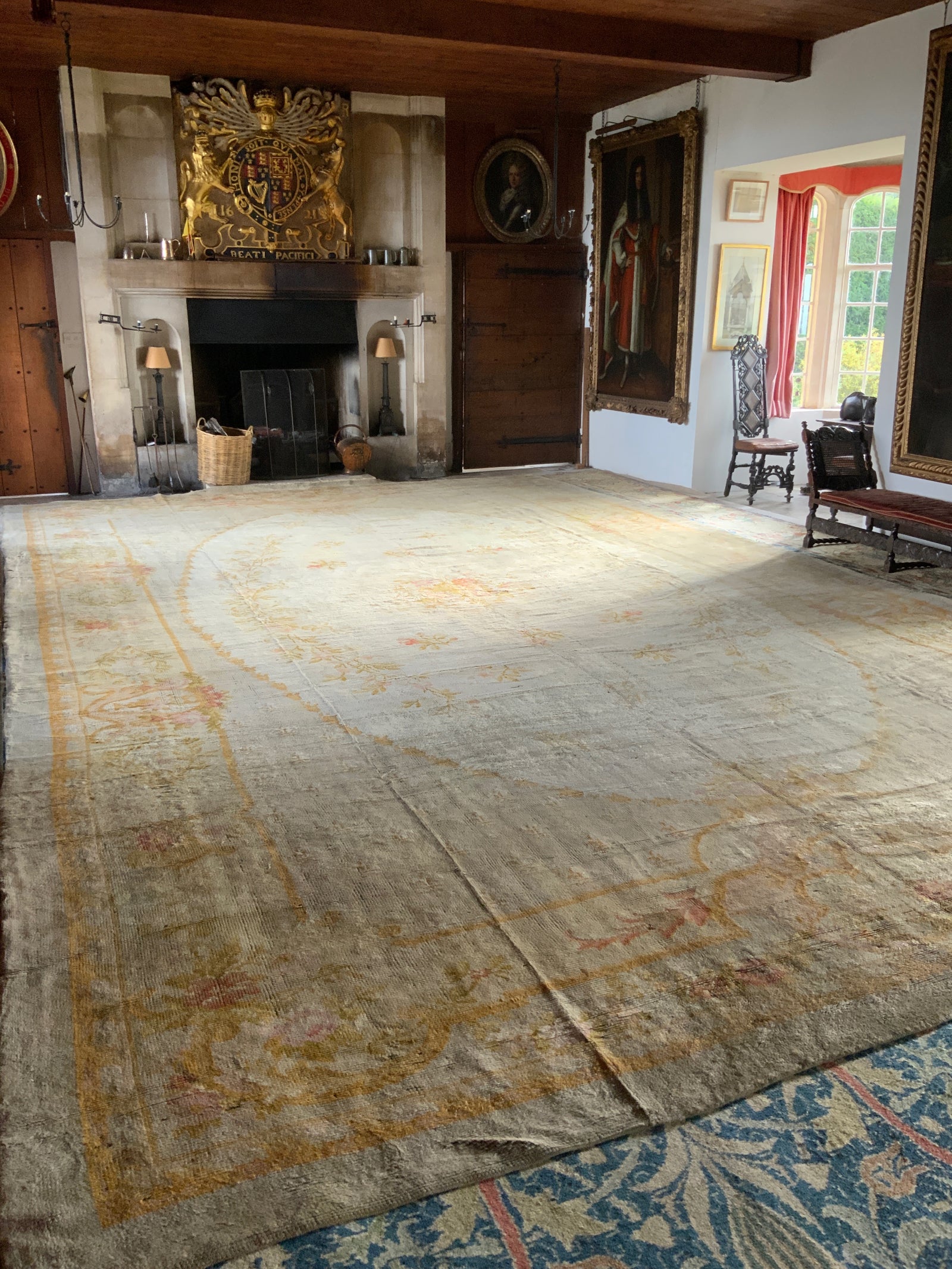 English Wilton 'Axminster' oversize carpet (792 x 485cm)
