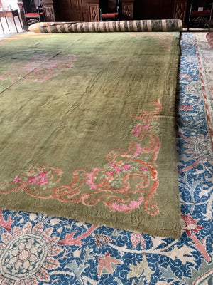 Irish Donegal oversize carpet (655 x 525cm)