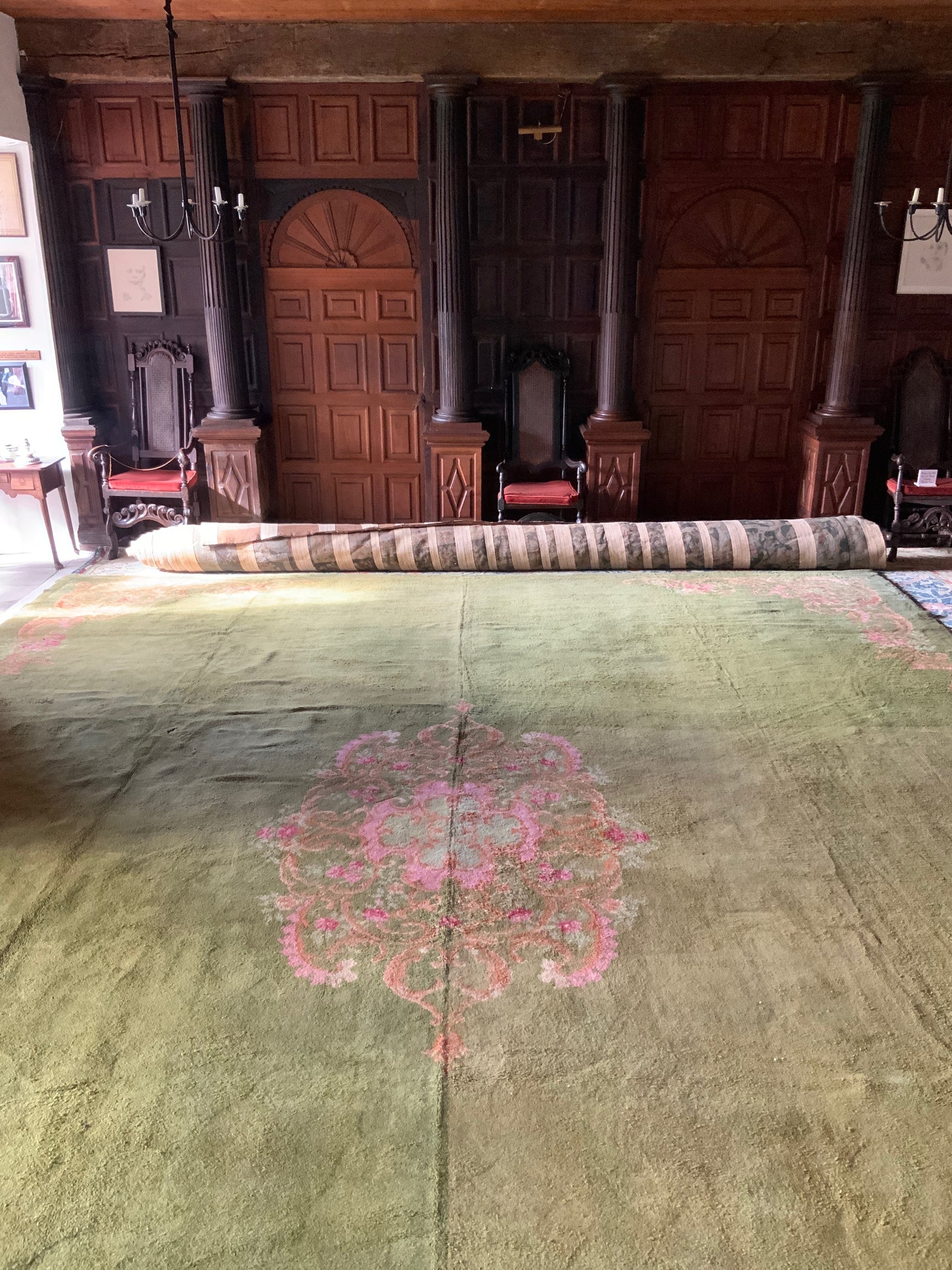 Irish Donegal oversize carpet (655 x 525cm)