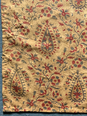 Manchester antique print with boteh motif  (270 x 122cm)