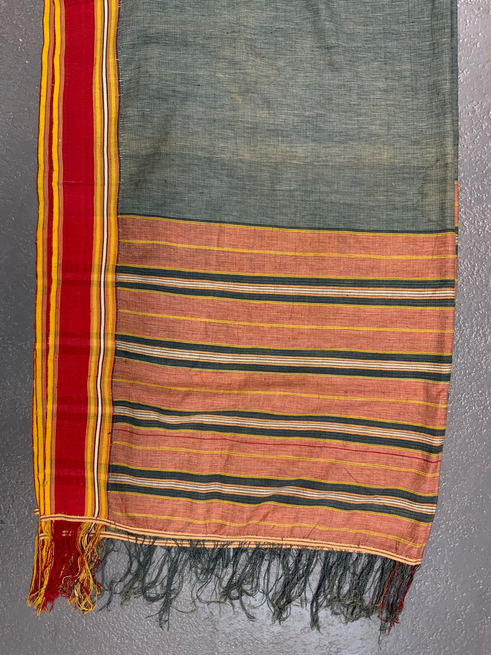 Waziristan NWFP vintage shawl (240 x 128cm)