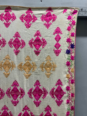 Swat Valley vintage embroidery (240 x 115cm)