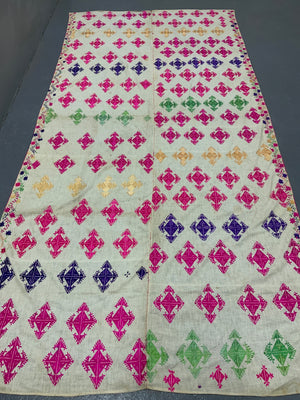 Swat Valley vintage embroidery (240 x 115cm)