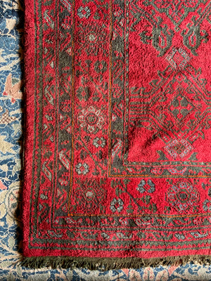 Turkish 'red Turkey' Ushak oversize carpet (495 x 385cm)