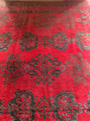 Turkish 'red Turkey' Ushak oversize carpet (495 x 385cm)