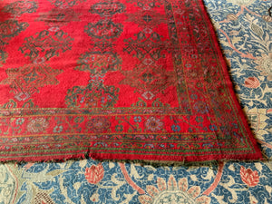 Turkish 'red Turkey' Ushak oversize carpet (495 x 385cm)