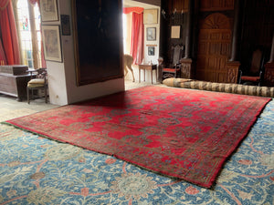 Turkish 'red Turkey' Ushak oversize carpet (495 x 385cm)