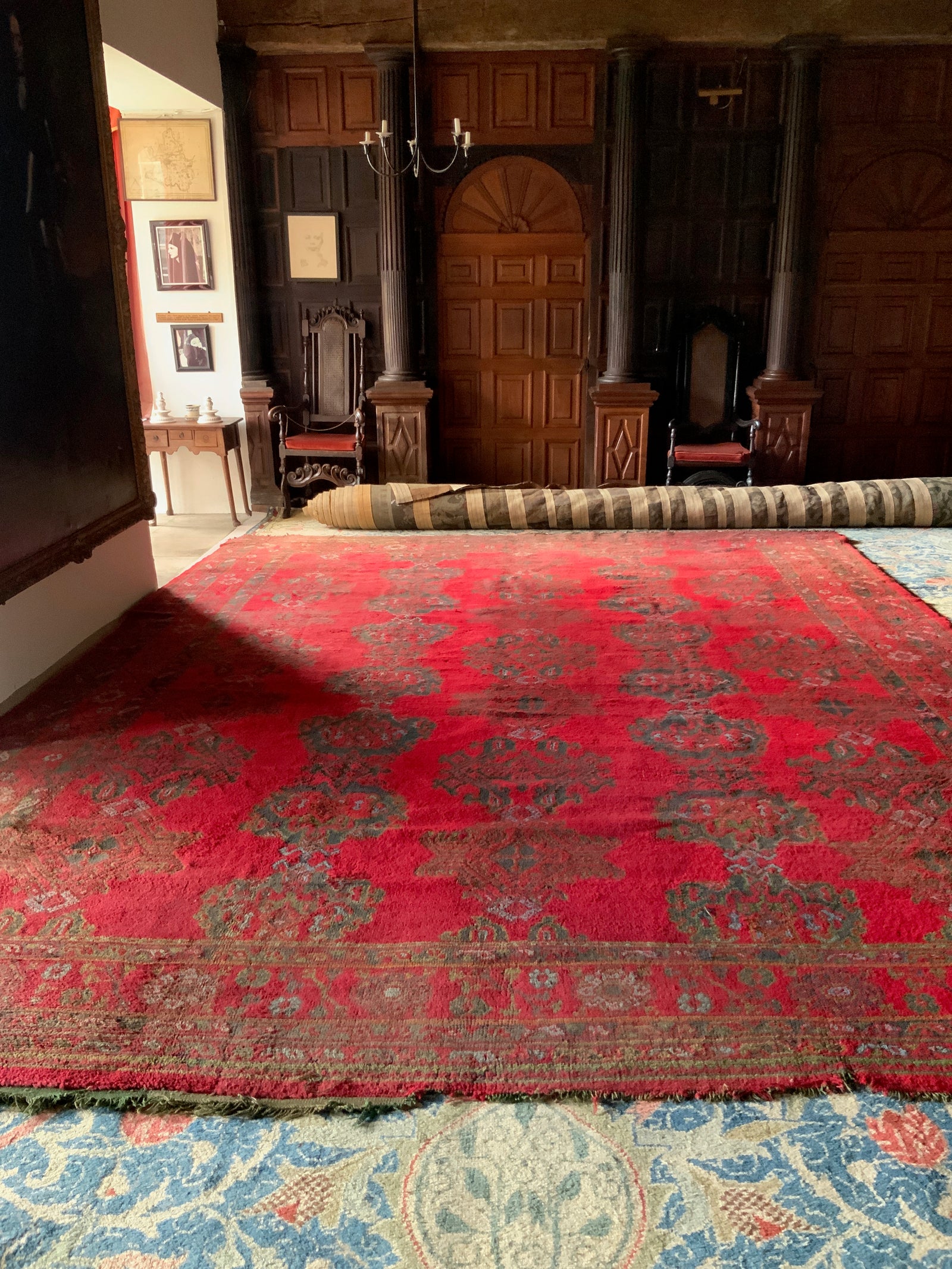 Turkish 'red Turkey' Ushak oversize carpet (495 x 385cm)