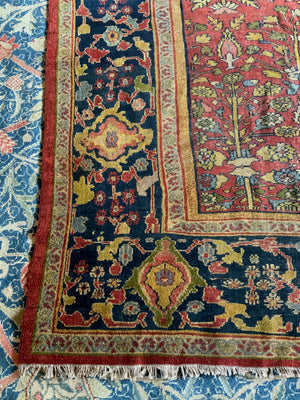 NWP antique Ziegler Mahal oversize carpet (390 x 380cm)