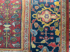 NWP antique Ziegler Mahal oversize carpet (390 x 380cm)