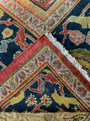 NWP antique Ziegler Mahal oversize carpet (390 x 380cm)